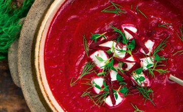 Beetroot and Dill Soup