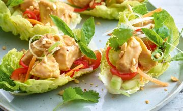 Vegan Satay Salad Bites