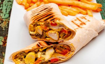 Chicken Curry Wrap