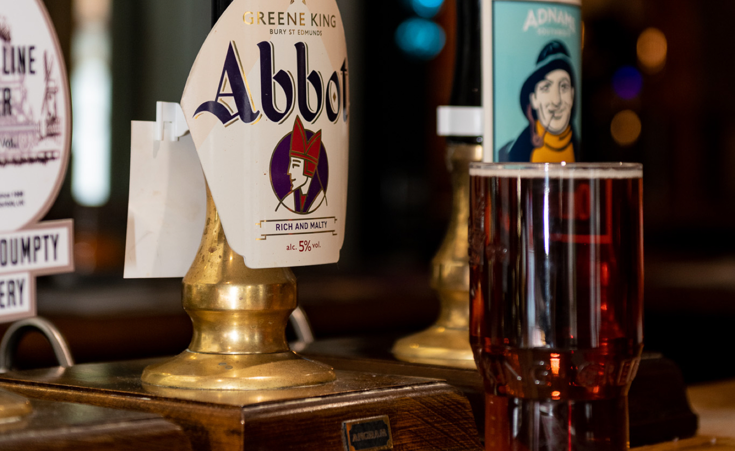 Abbot Ale and pint