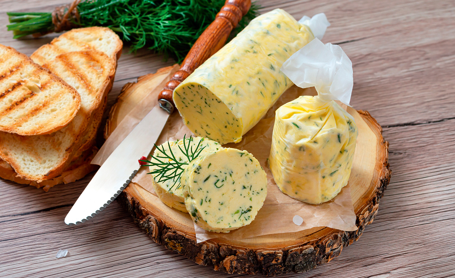 Herb and spice infused butter