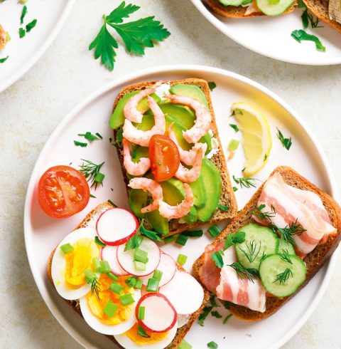 Open sandwiches