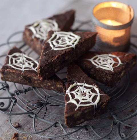 Web chocolate triangles