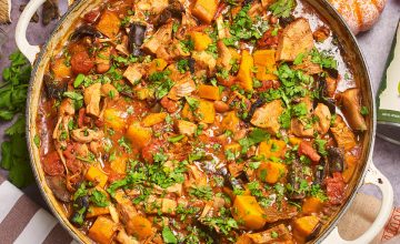 Jackfruit Stew with Pumpkin