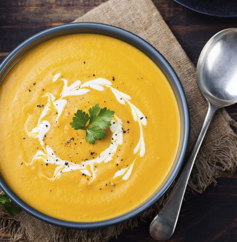 Spiced Butternut Squash Soup