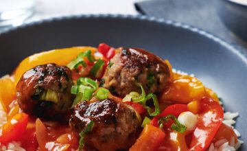 Sweet and Sour Pork Meatballs