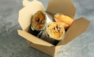 Butternut and Mixed Bean Burritos