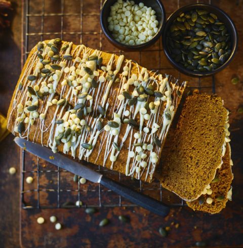 Pumpkin and White Chocolate Loaf