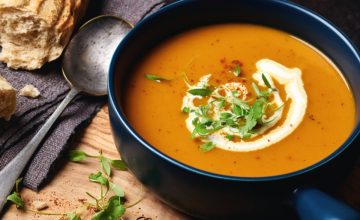 Spicy Jerk Sweet Potato Soup