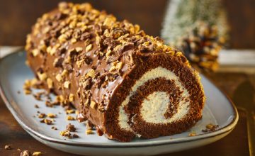 KitKat Chocolate Yule Log