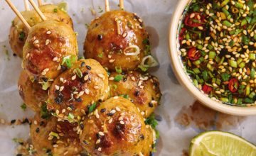 Thai Fish Balls with Tamari Dip