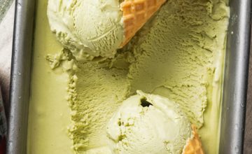 No-Churn Matcha Ice Cream