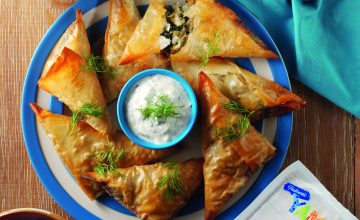 Feta and Spinach Parcels