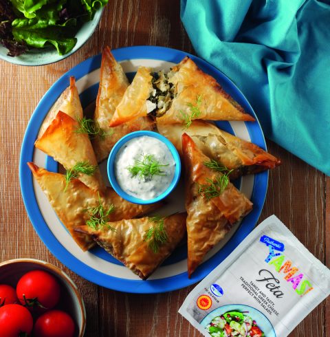 Feta and Spinach Parcels