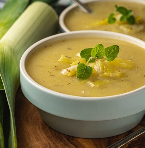 Cream of Leek & Potato Soup