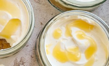 Labneh and Lemon Cheesecake Pots Recipe