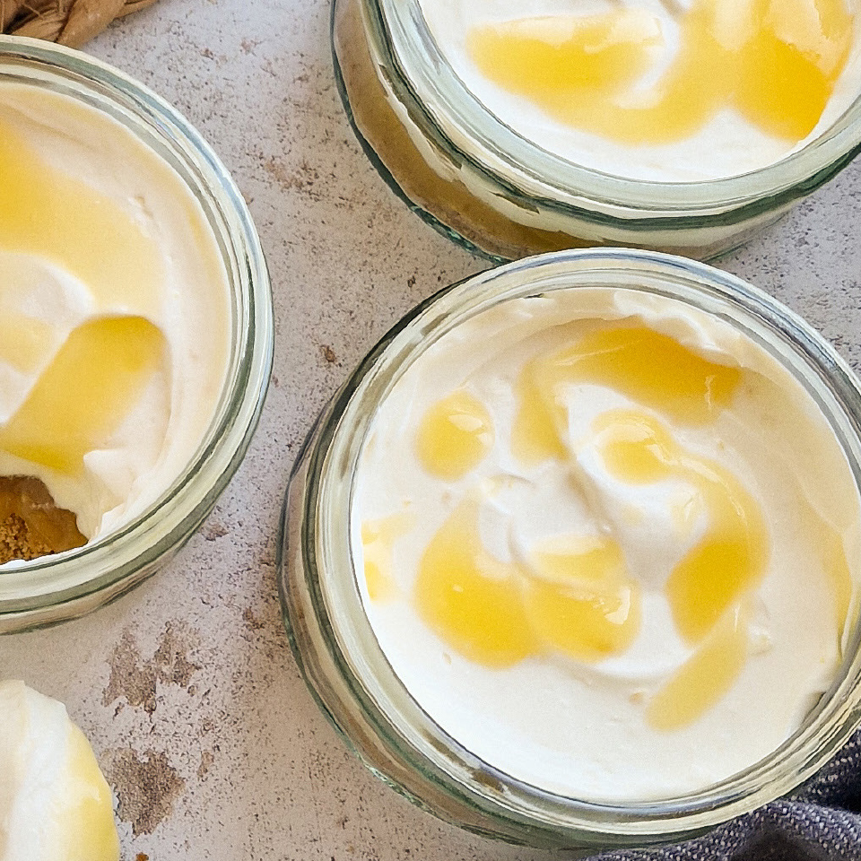 Labneh and Lemon Cheesecake Pots Recipe - Bar &amp; Kitchen