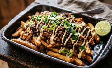 Pulled Jerk Chicken Fries
