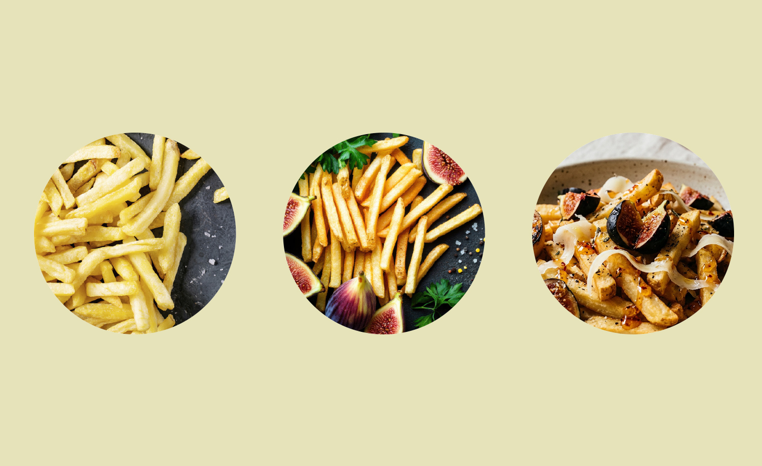Prosciutto, Fig & Pecorino Fries