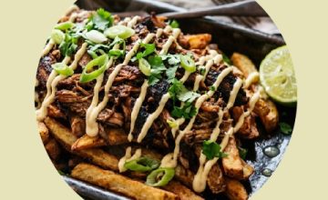 Pulled Jerk Chicken Fries
