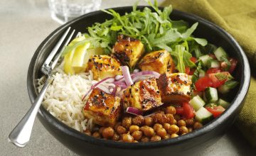 Mango Paneer Poke Bowl