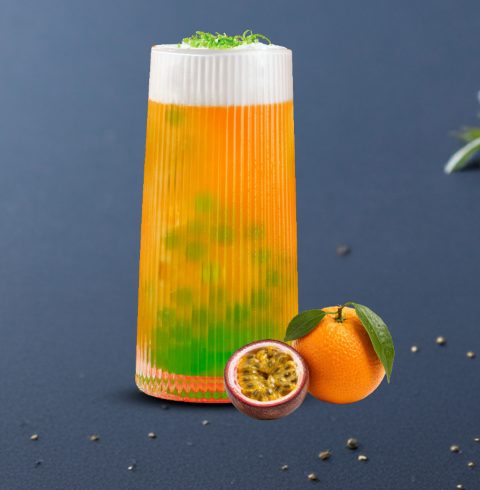 Orange and Passion Fruit Whip