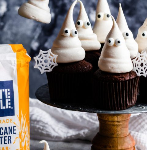 Halloween Ghost Cupcakes