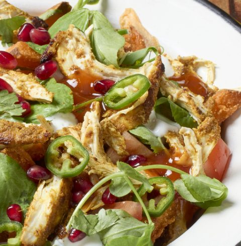 Loaded Chicken Masala Fries
