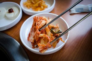 a picture of that latest food trend - Kimchi