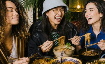 Eating together key to meat-free diets